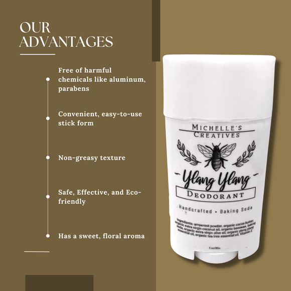 Handmade Aluminum Free Deodorant - Picture 4 of 5